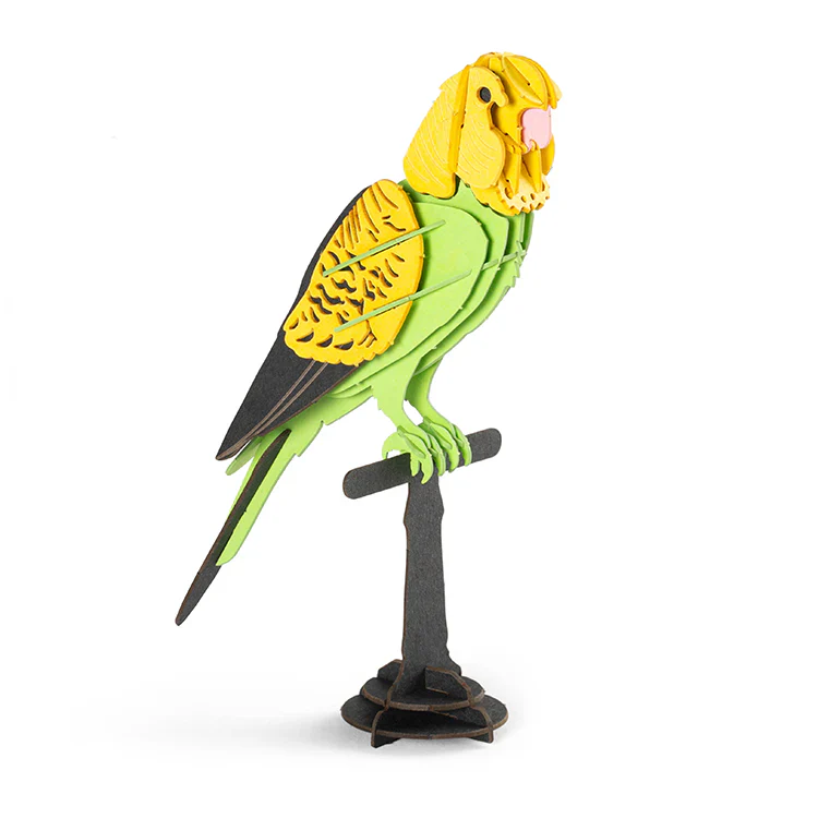 Kikkerland 3D Puzzle β Parakeet - Image 2