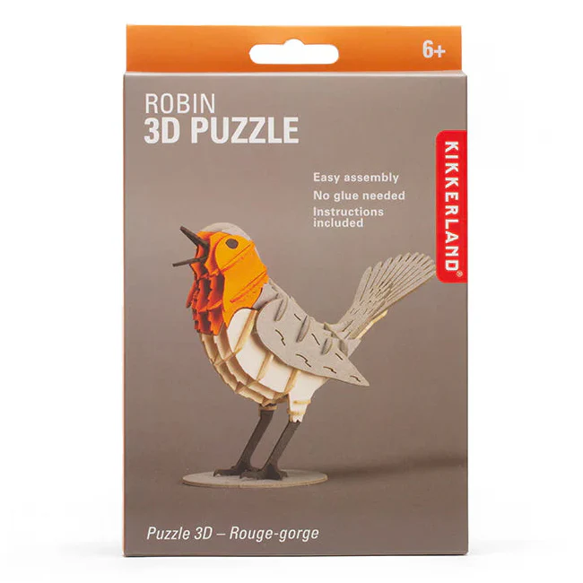 Kikkerland 3D Puzzle β Robin