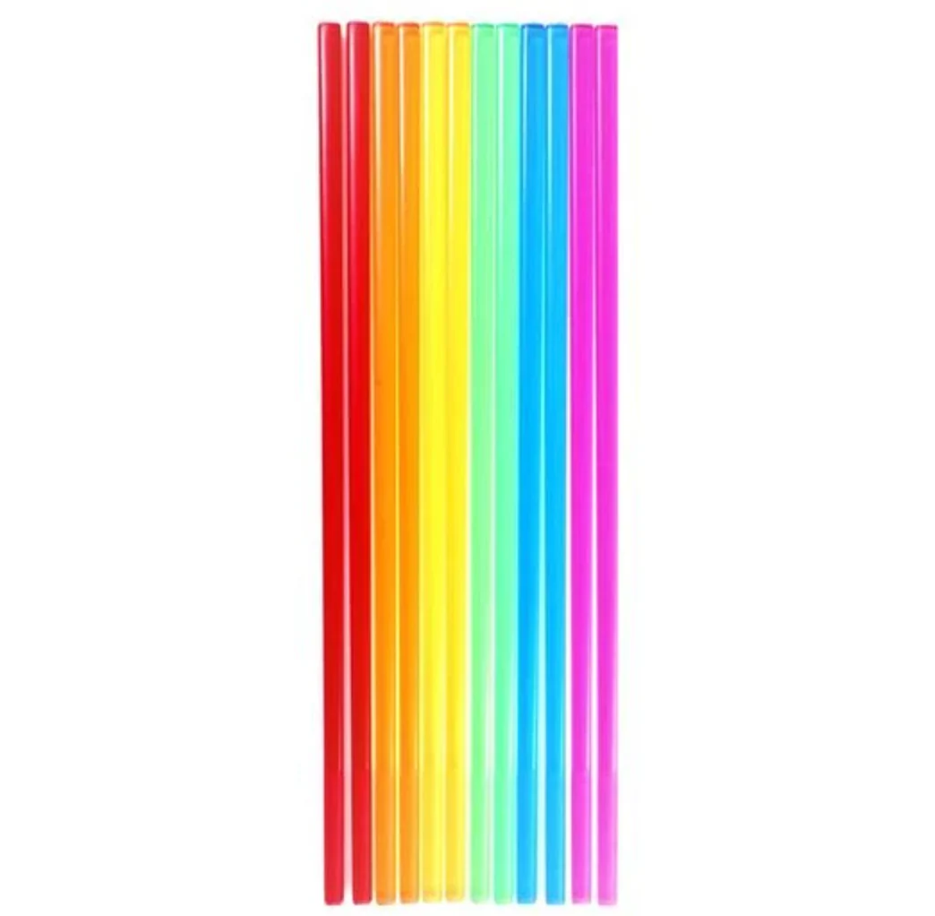 Kikkerland Acrylic Rainbow Chopsticks – Set of 6 - Image 2