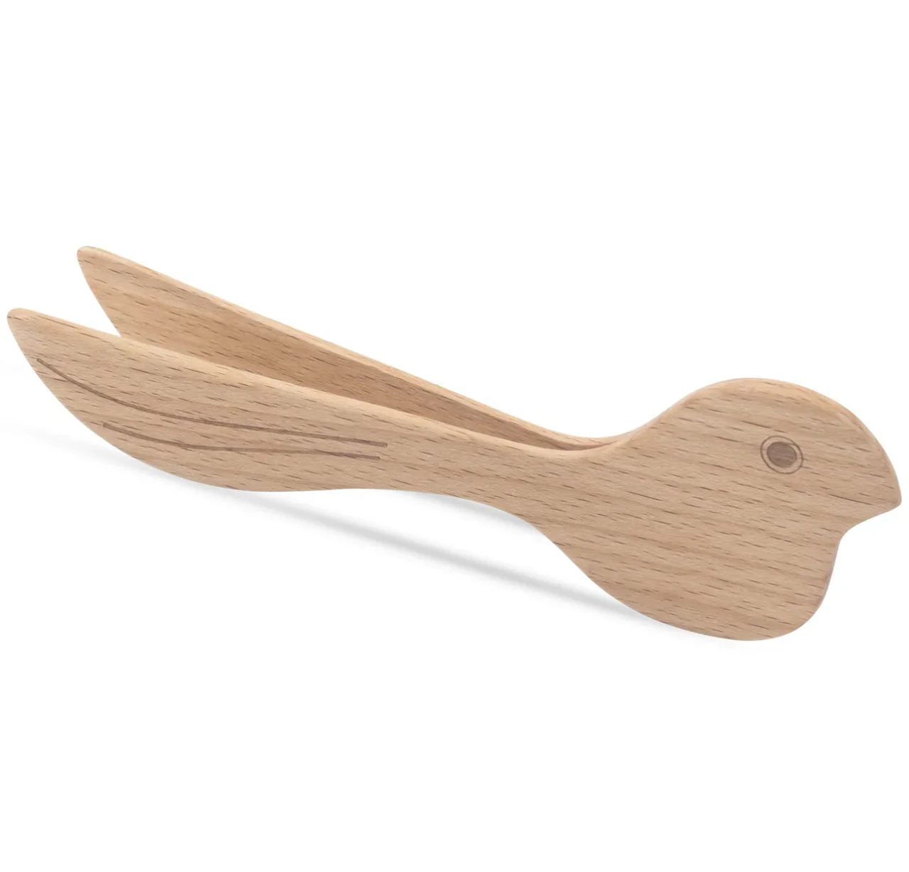 Kikkerland Bird Toast Tongs - Image 2