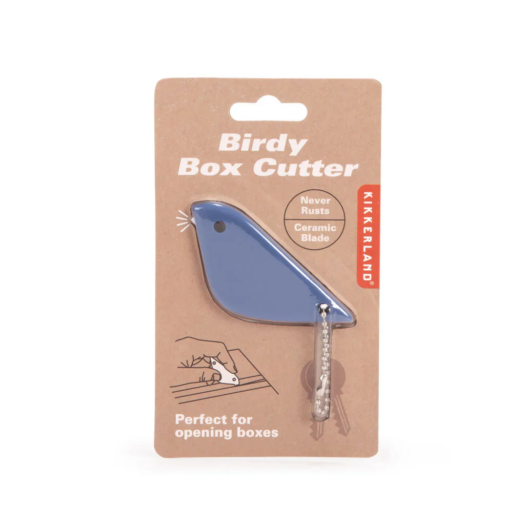 Kikkerland Birdy Box Cover – Assorted Colors – Each Sold Separately - Image 2