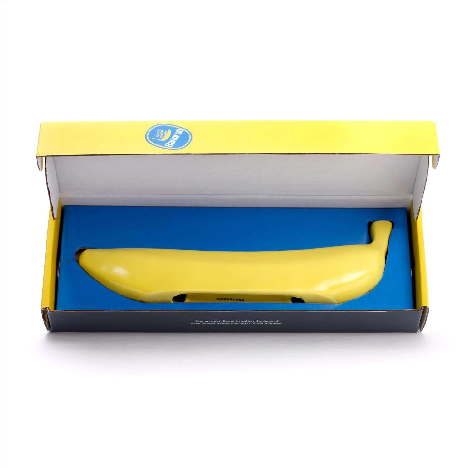 Kikkerland Ceramic Banana Banorah Menorah β 10.4" - Image 4