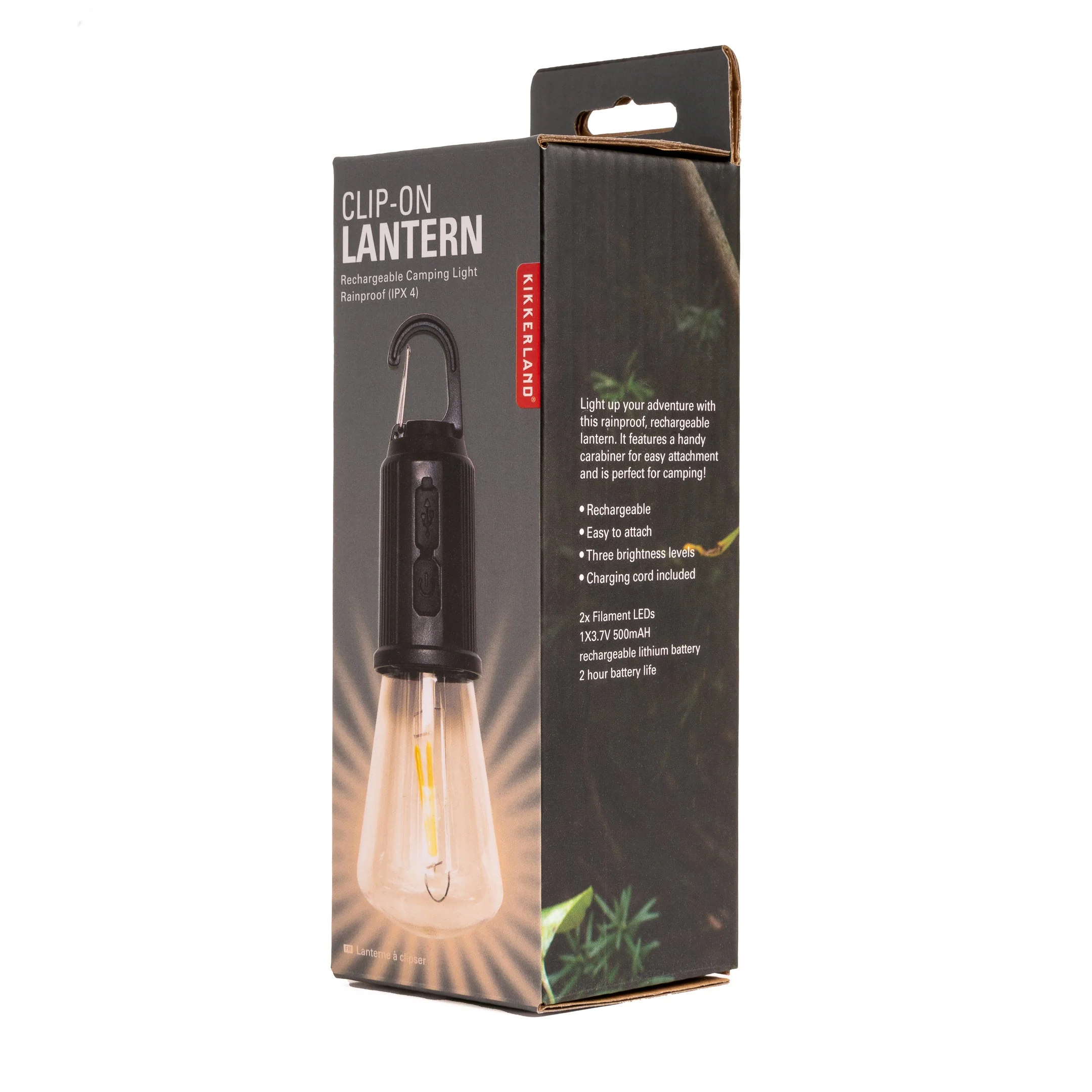 Kikkerland Clip On Lantern – 6.75" x 2" - Image 3