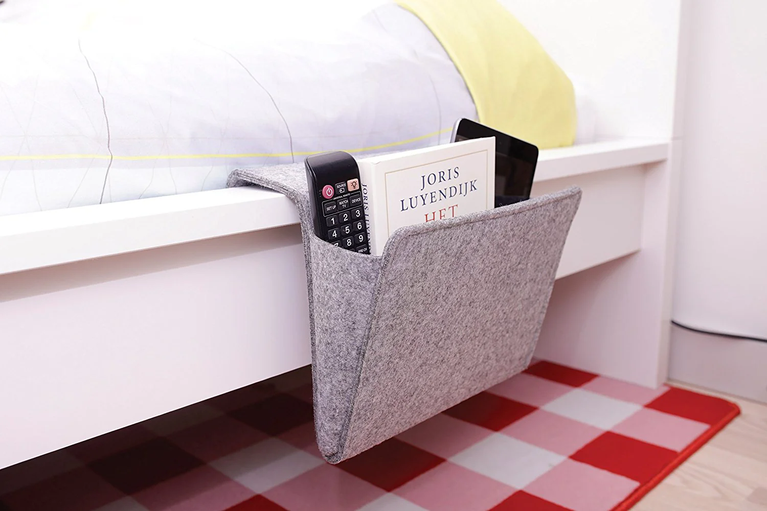 Kikkerland Felt Bedside Caddy - Image 5