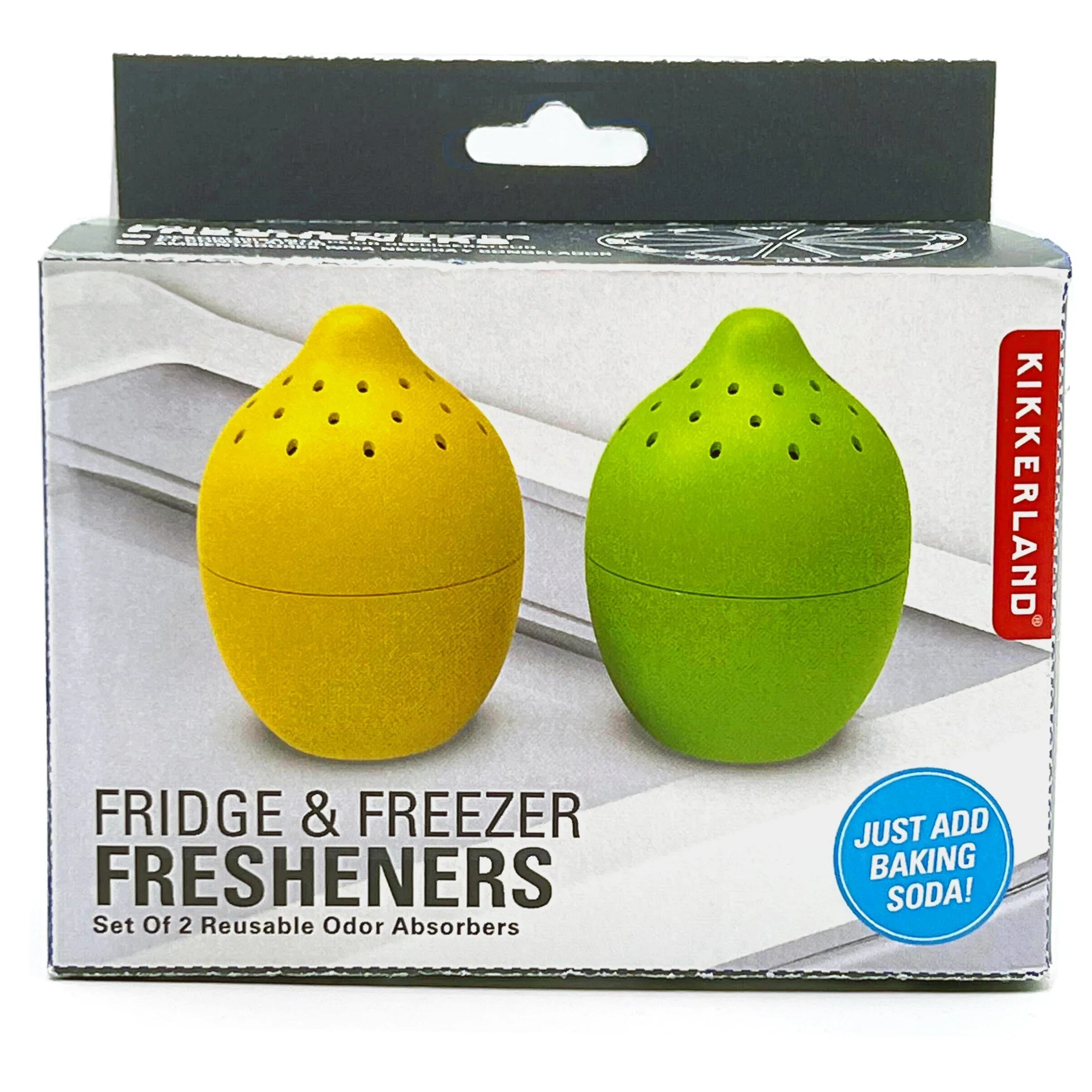 Kikkerland Fridge & Freezer Fresheners – Set of 2 - Image 2