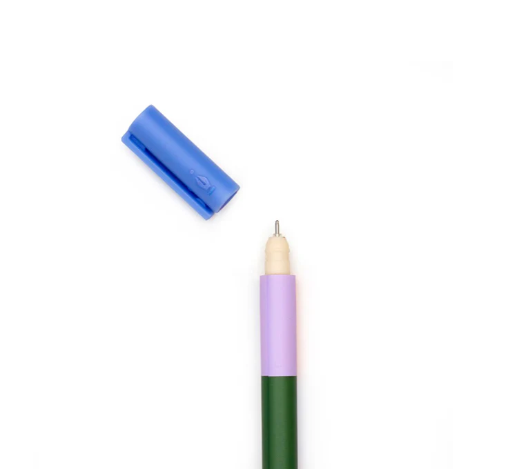 Kikkerland Inkerie Erasable Ink Pen – Assorted Colors – Each Sold Separately - Image 2