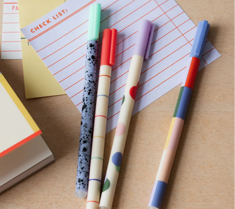Kikkerland Inkerie Erasable Ink Pen – Assorted Colors – Each Sold Separately - Image 3