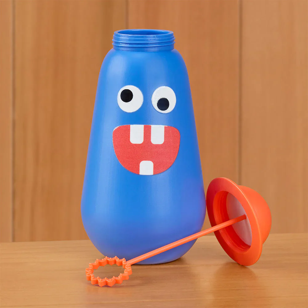 Kikkerland Kidoki Monster Bubbles – Assorted Colors Each Sold Separately - Image 3