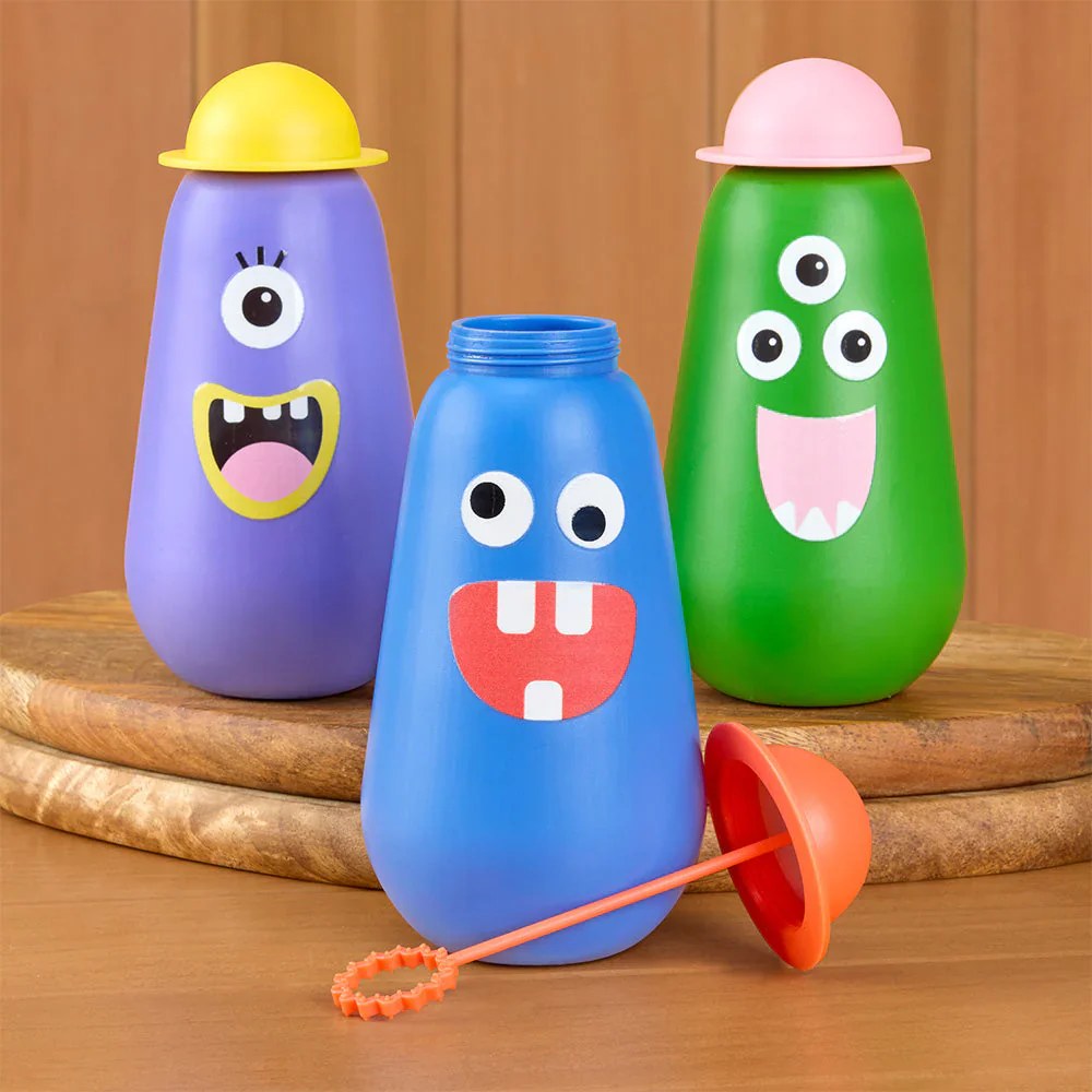 Kikkerland Kidoki Monster Bubbles – Assorted Colors Each Sold Separately - Image 4