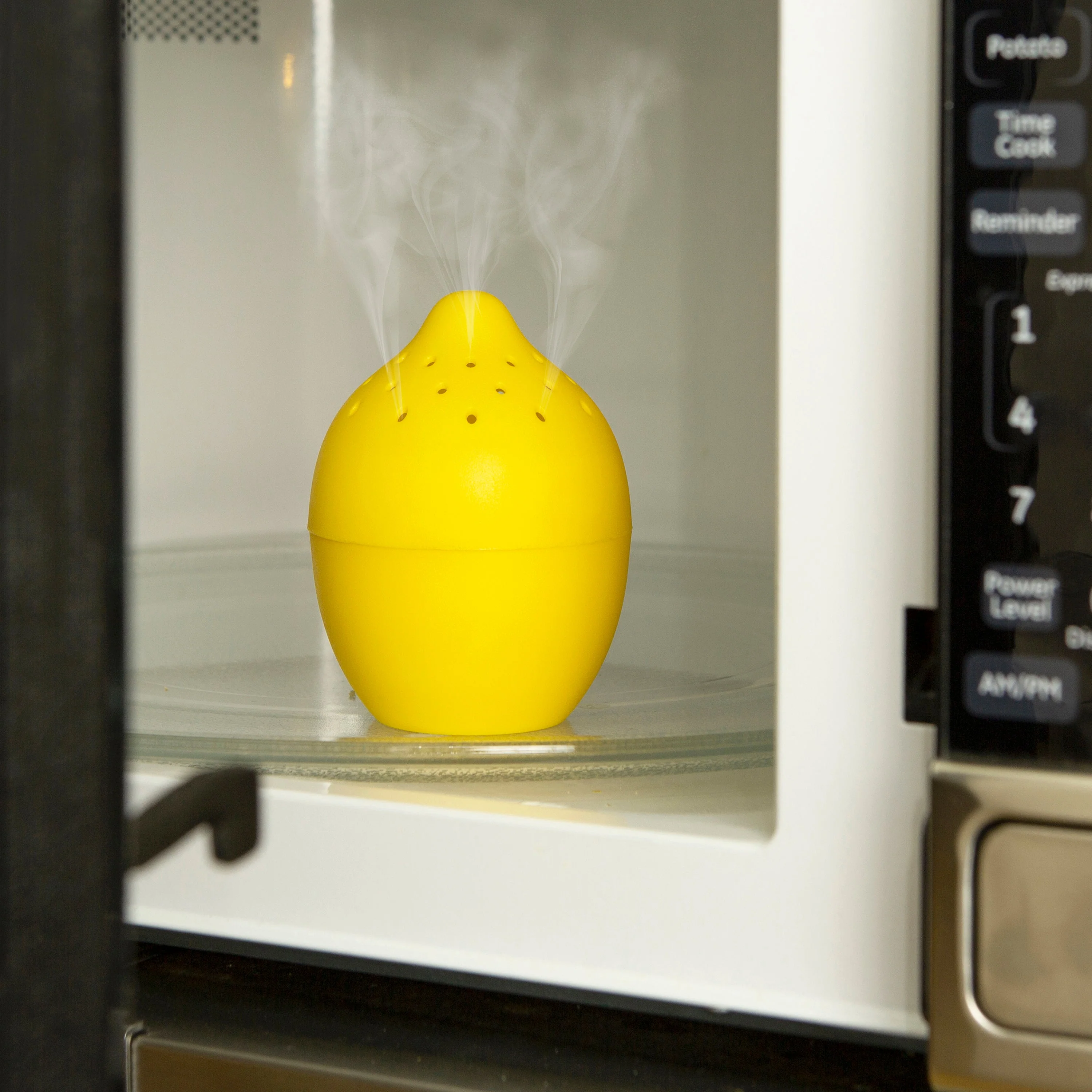 Kikkerland Lemon Microwave Cleaner - Image 3