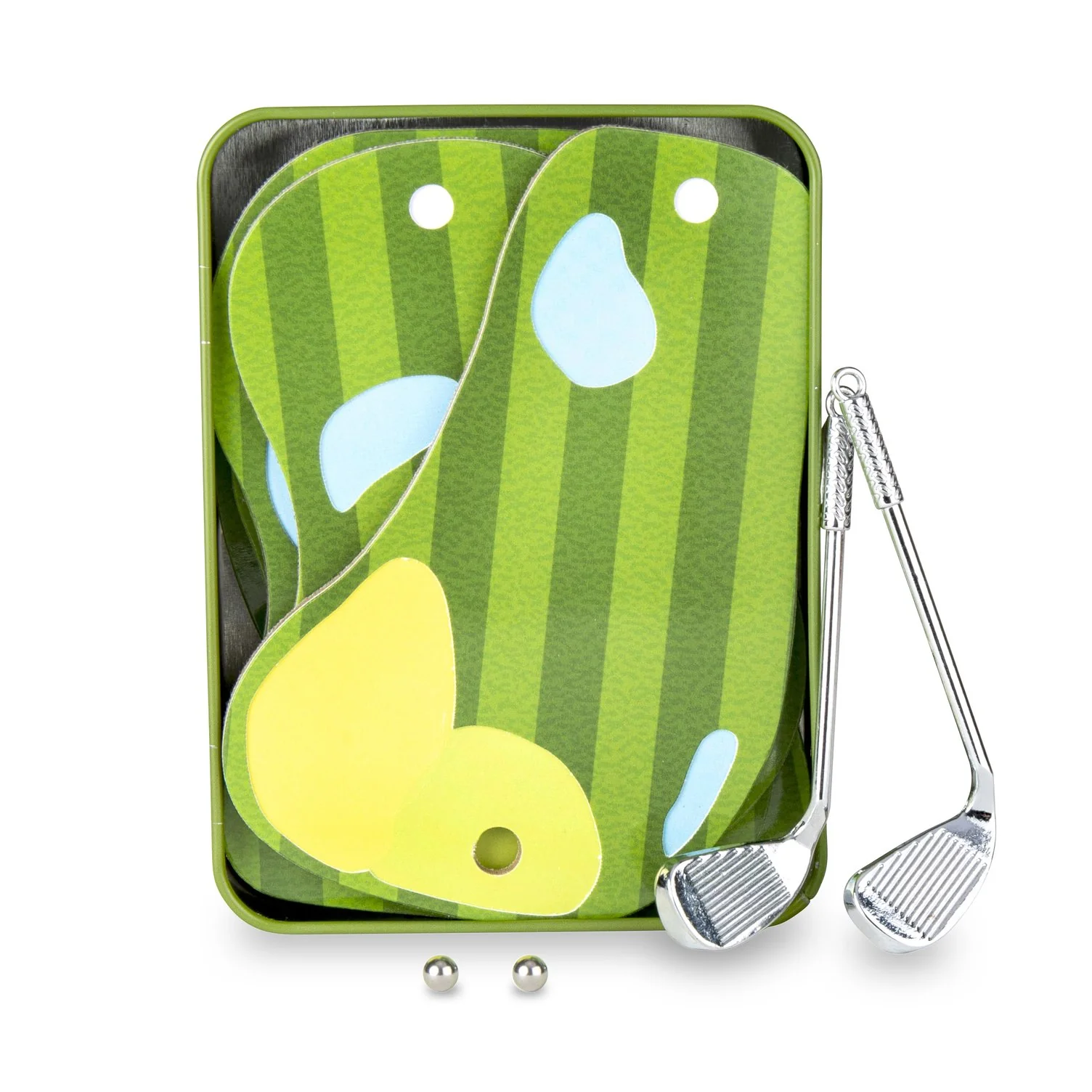 Kikkerland Mini Golf Game In A Tin - Image 2