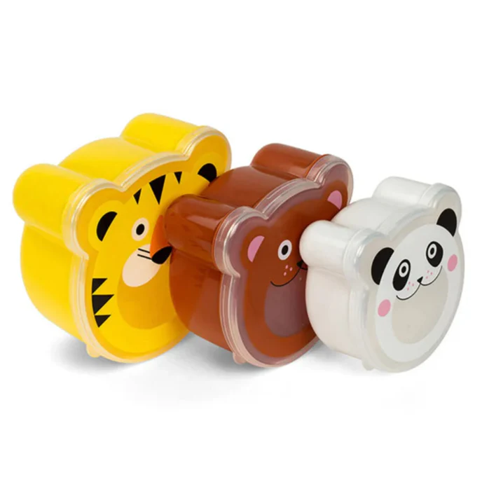 Kikkerland On The Go Snack Box β Set of 3