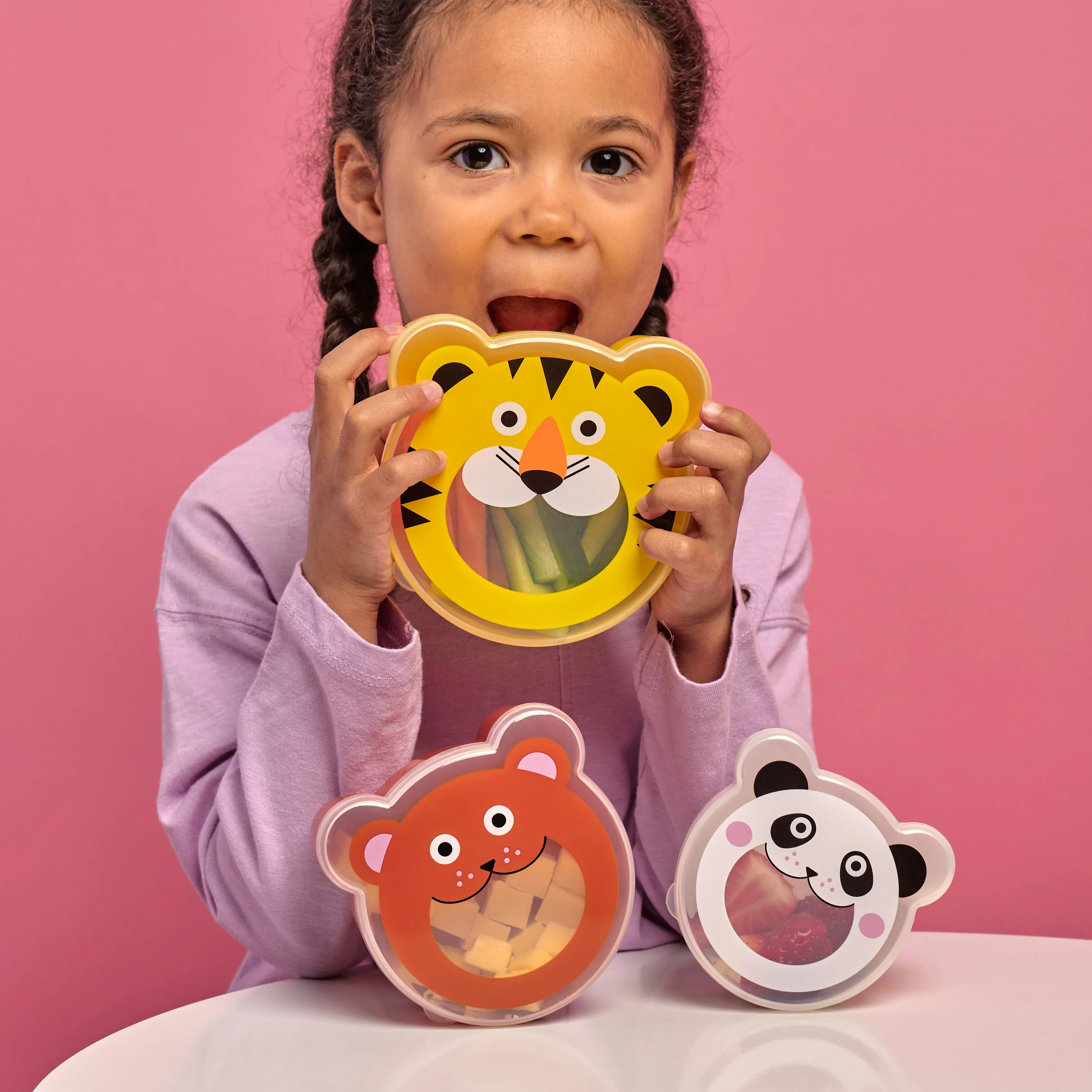 Kikkerland On The Go Snack Box β Set of 3 - Image 3