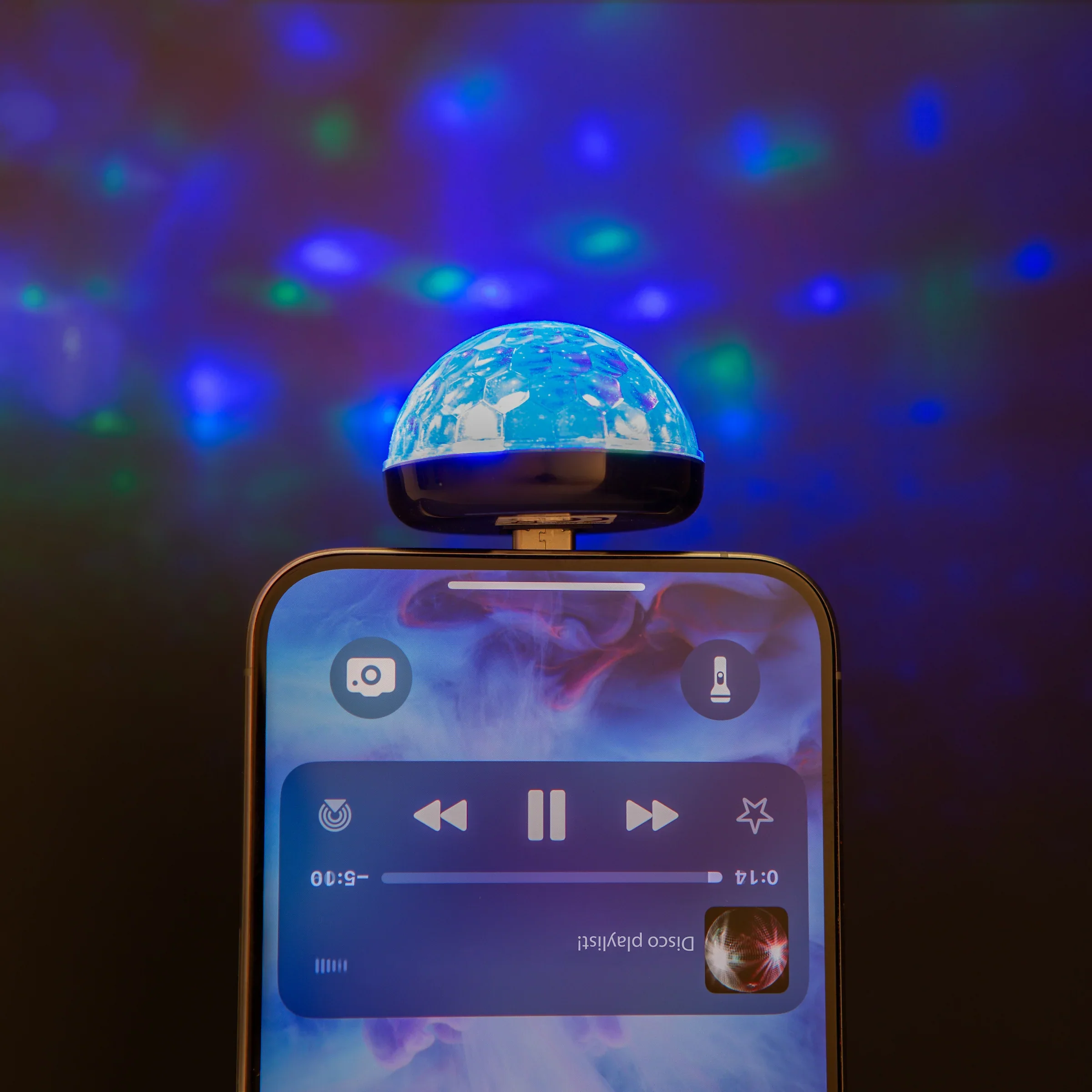 Kikkerland Phone Disco Light – Type C - Image 3