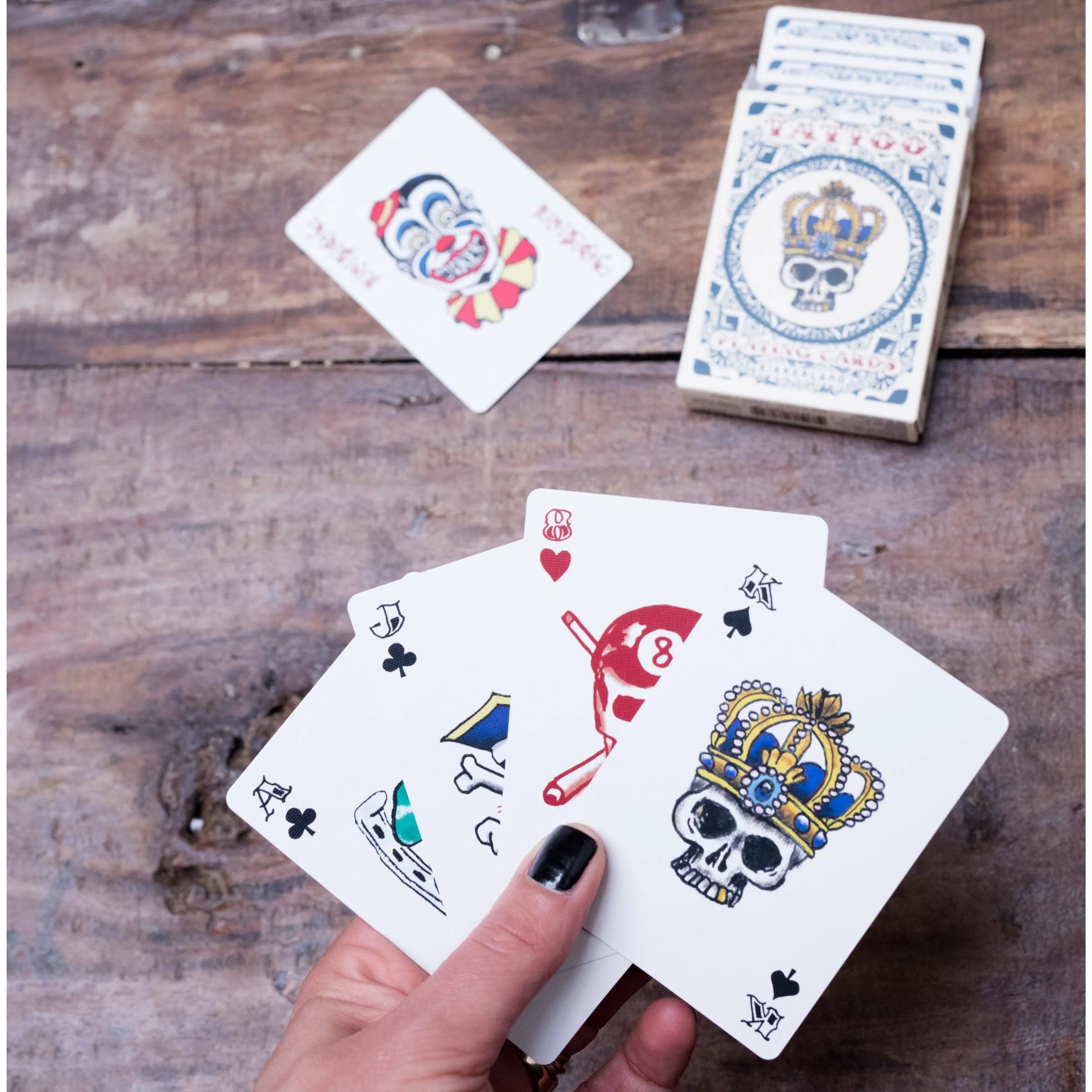 Kikkerland Tattoo Playing Cards - Image 4