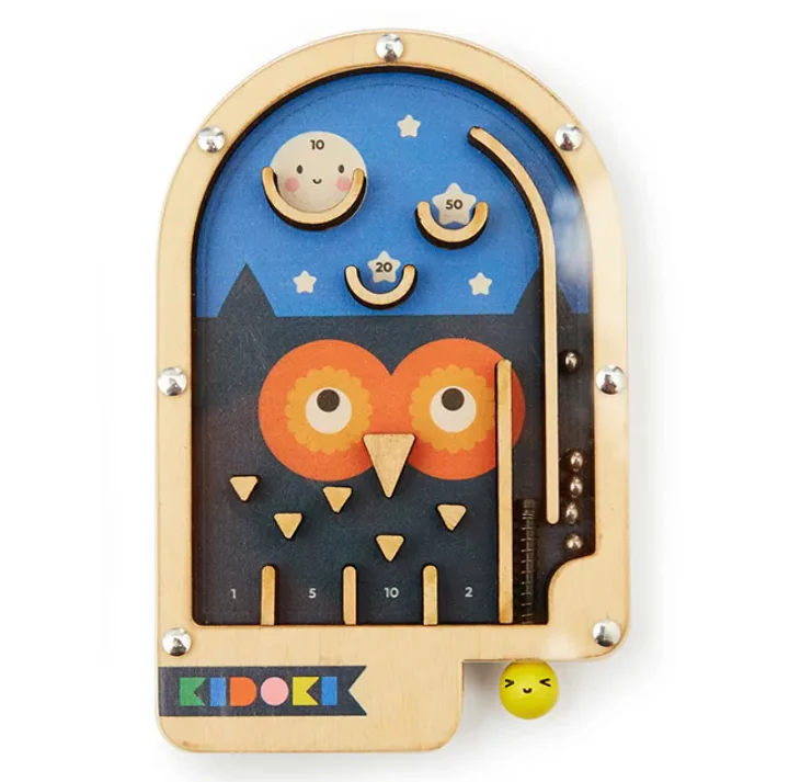 Kikkerland Wooden Pinball Games – Assorted Styles – Sold Individually - Image 4