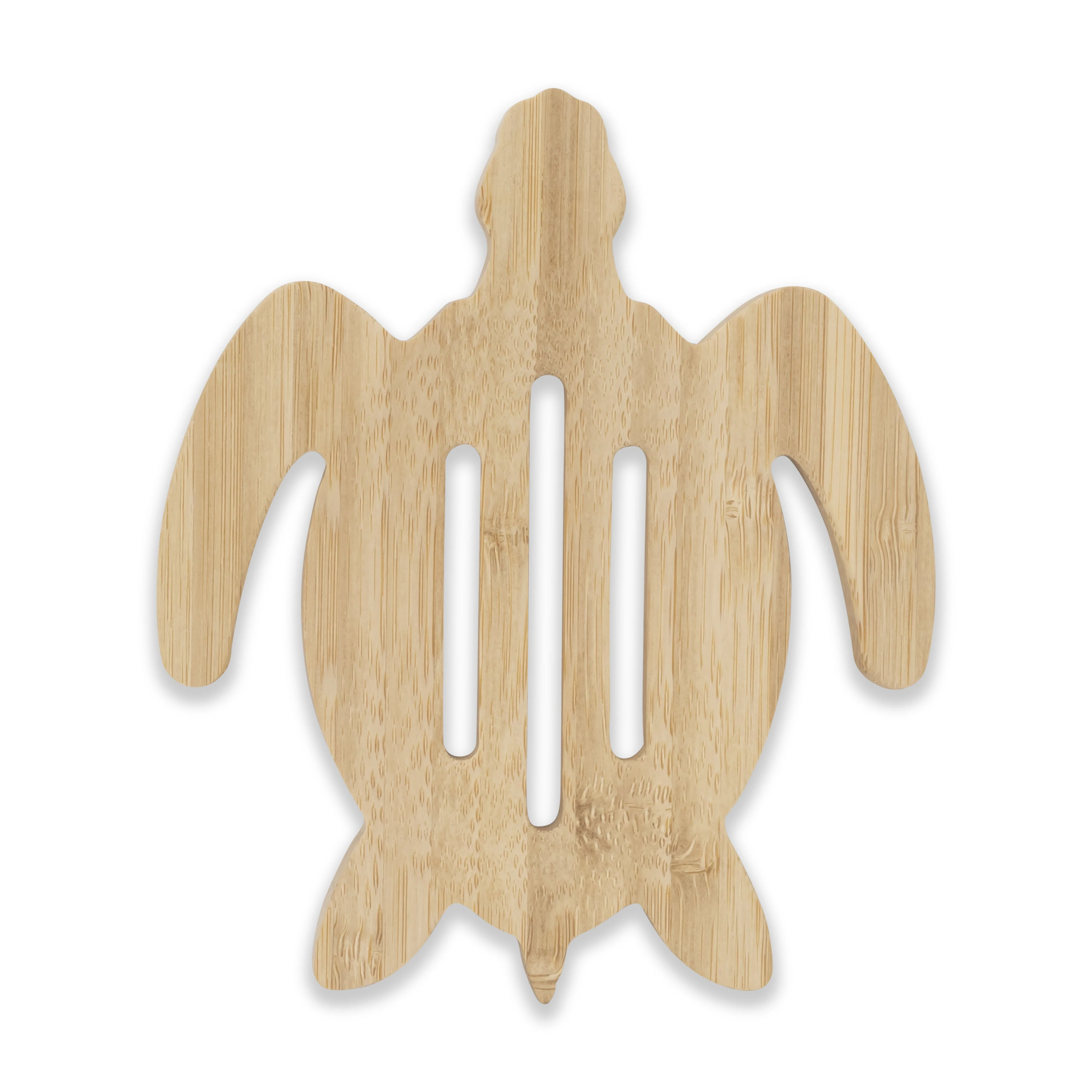 Kikkerland Wooden Turtle Soap Dish - Image 4
