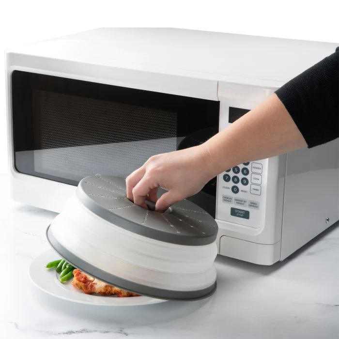 Kitchen Collapsible Microwave Food Cover – 11" - Image 3