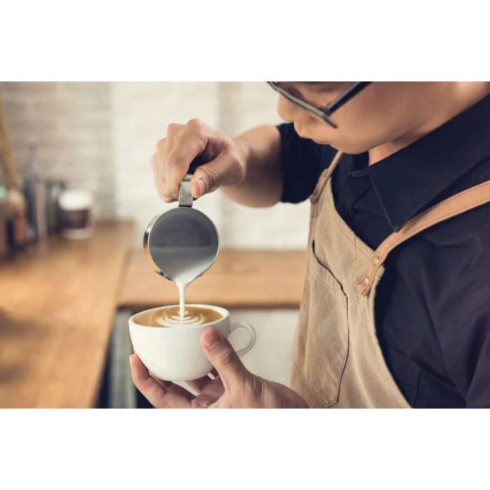 Stainless Steel Kitchen Frother Pitcher – 12oz - Image 2