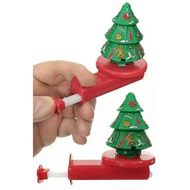 Kurt Adler Santa In Tree Spinner Toy - Image 2