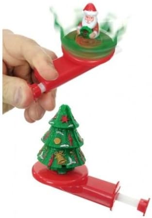 Kurt Adler Santa In Tree Spinner Toy - Image 3