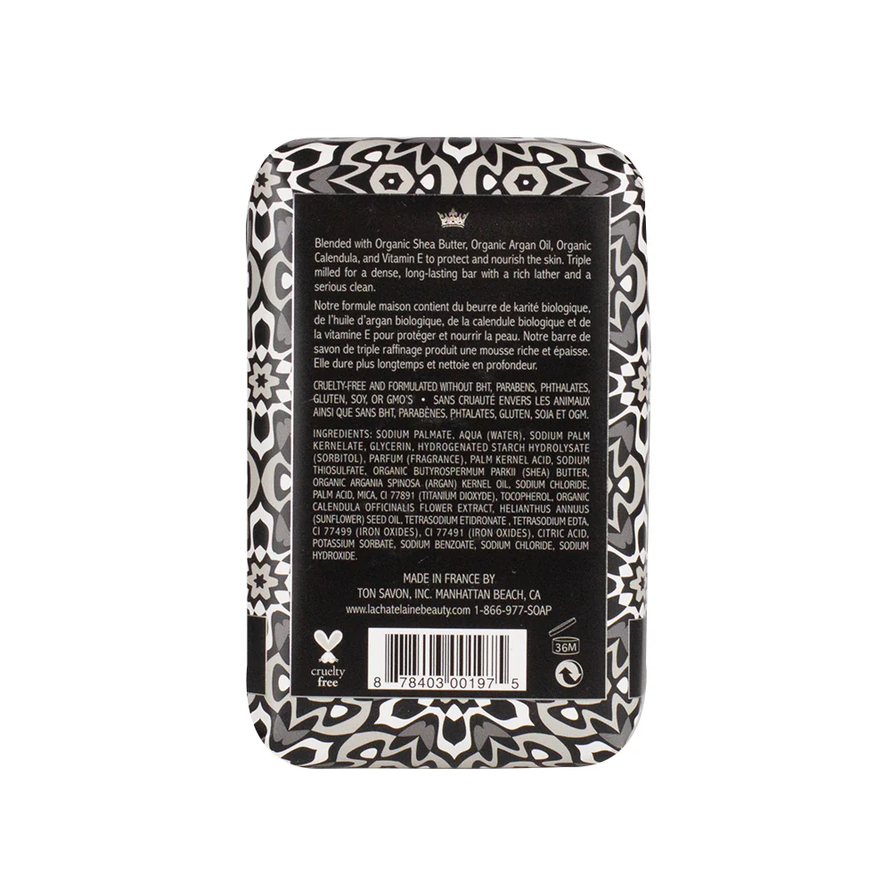 La Chatelaine Luxury Soap Bar – Vetiver Cedar – 8.8oz - Image 2