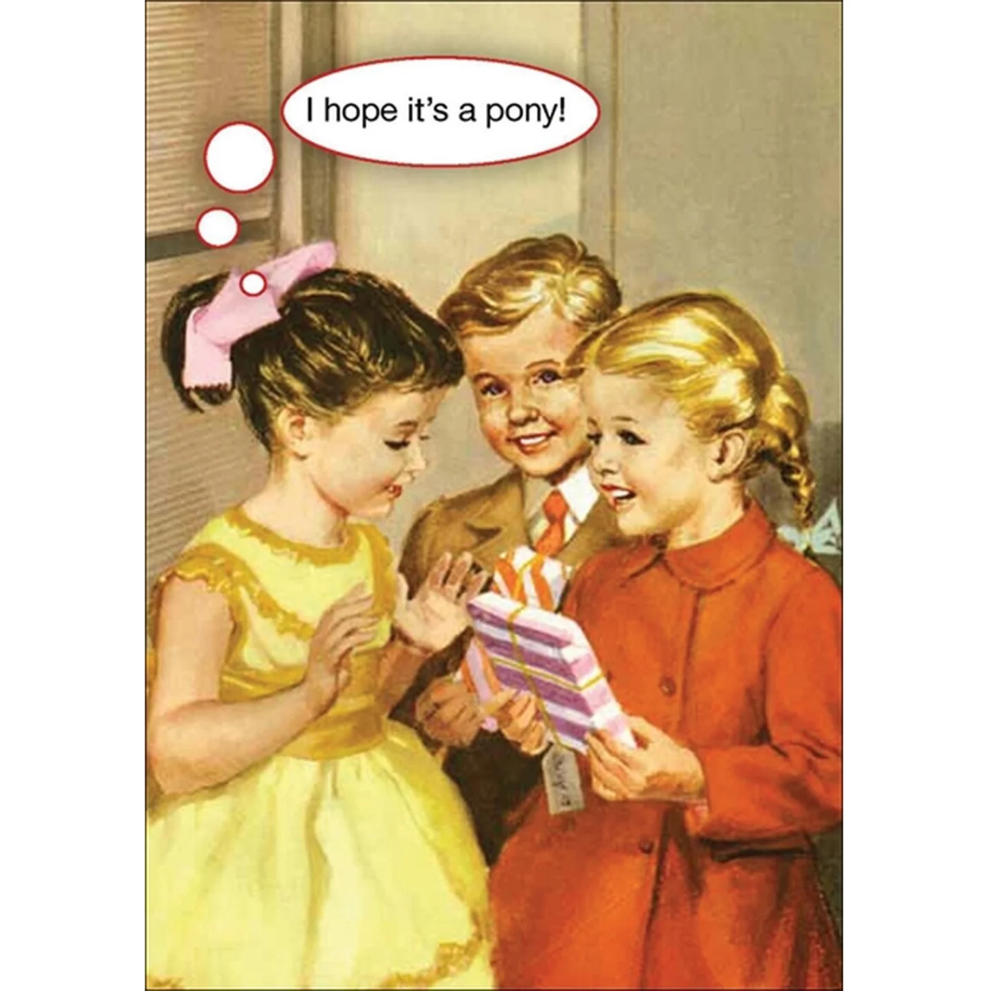 Ladybird Books Card – Pony