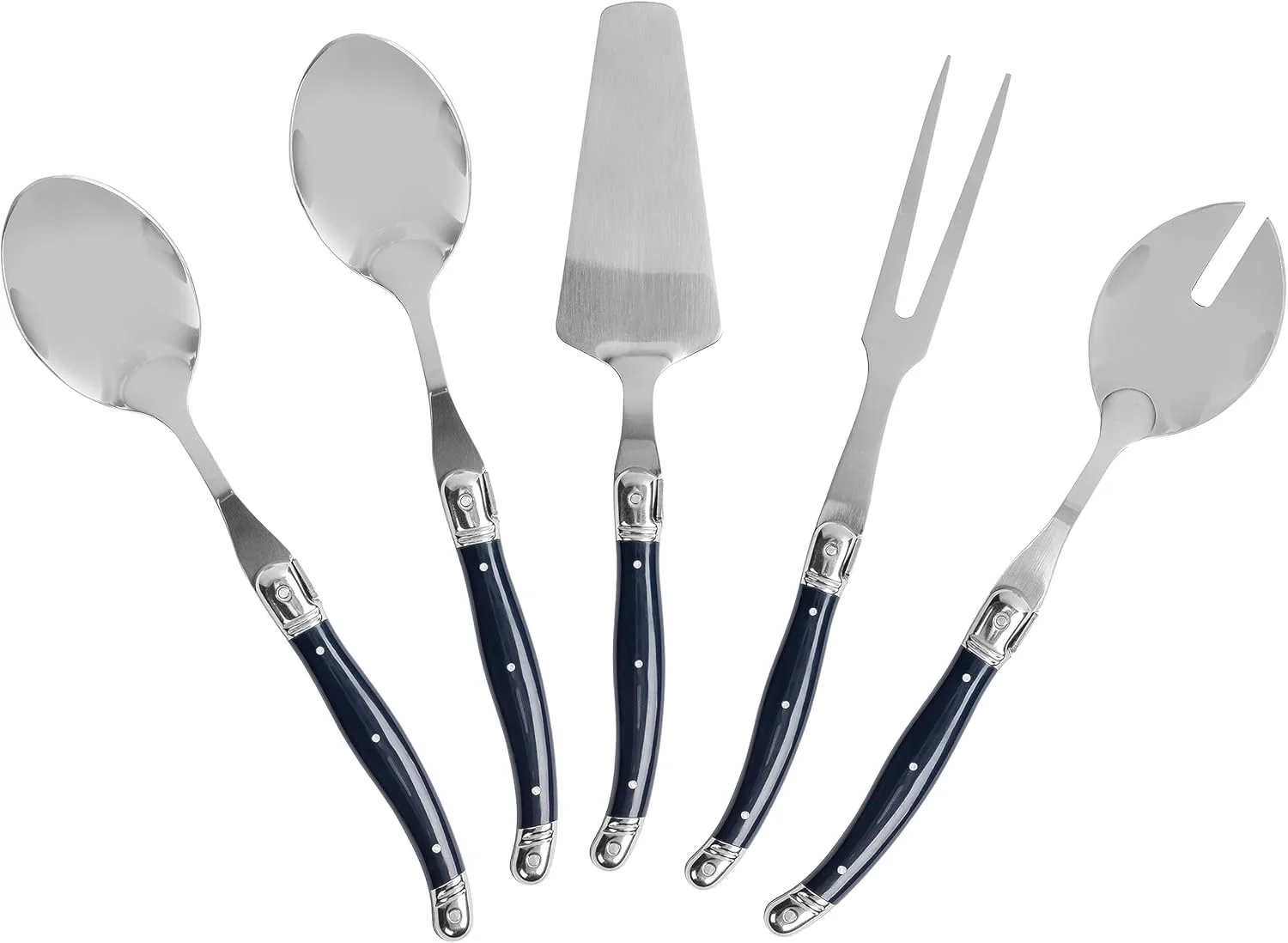 Laguiole 5-Piece Hostess Set - Navy Blue