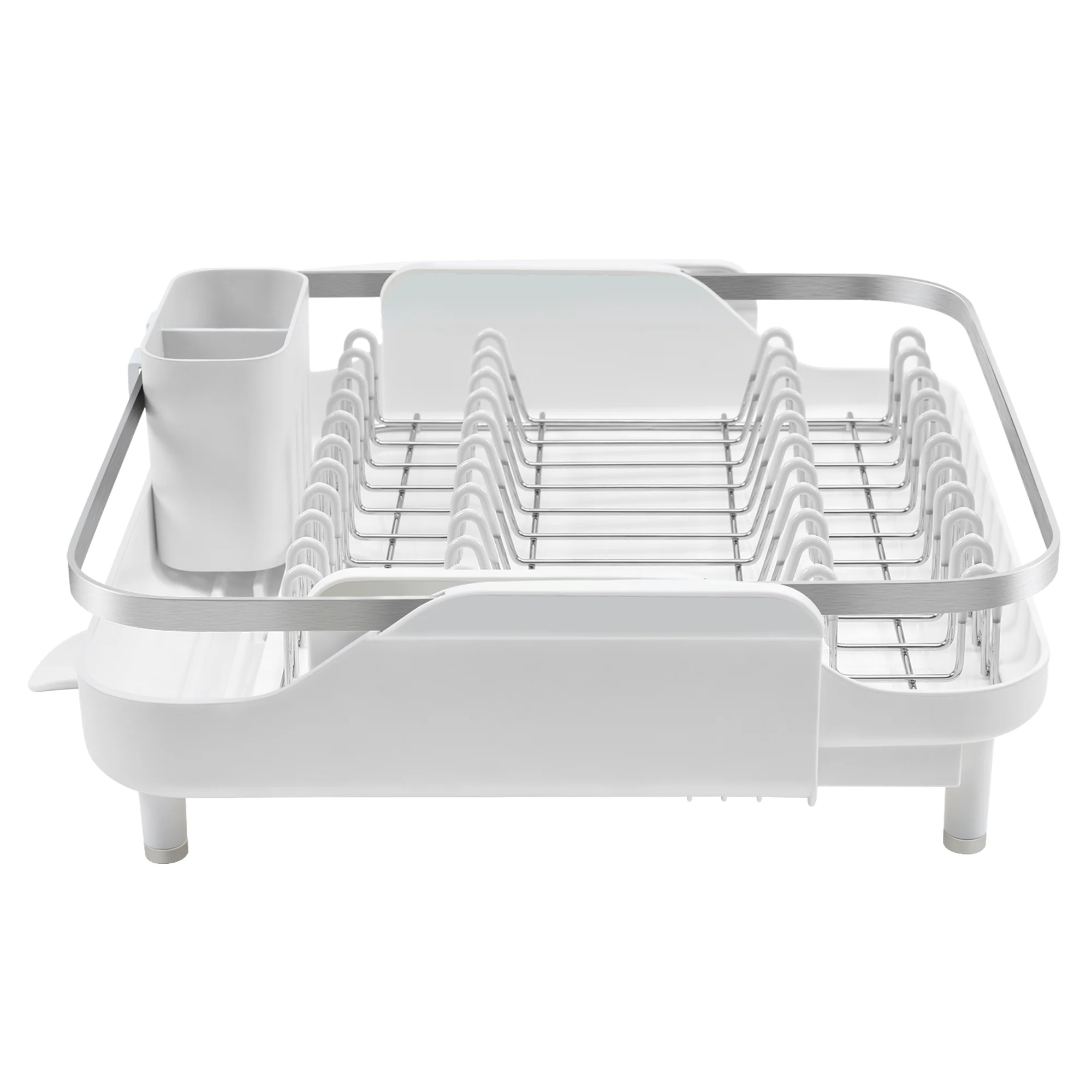 Large Expanding Dish Rack - White - Image 2
