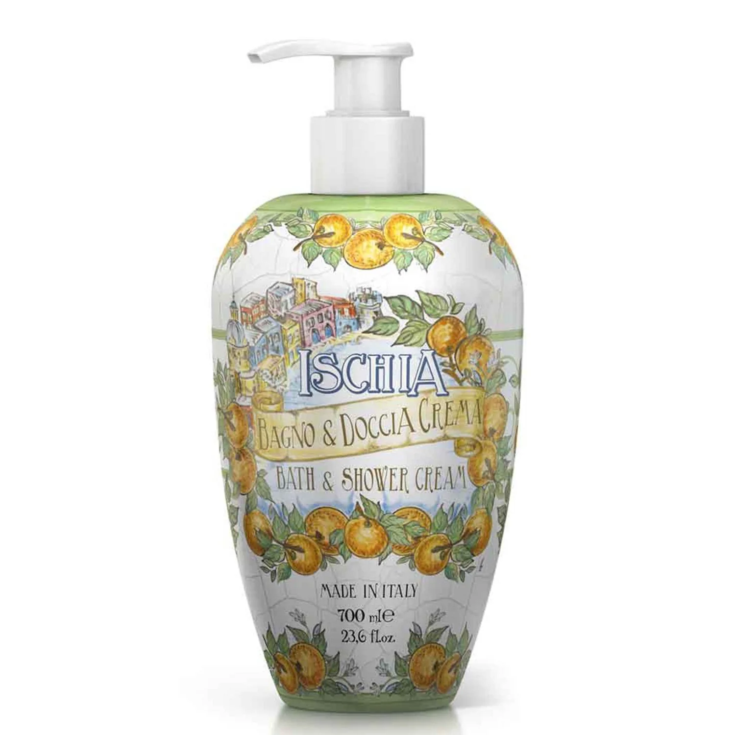 Le Cadeaux Delicate Bath & Shower Gel Made In Italy – Ischia – 23.6 oz.