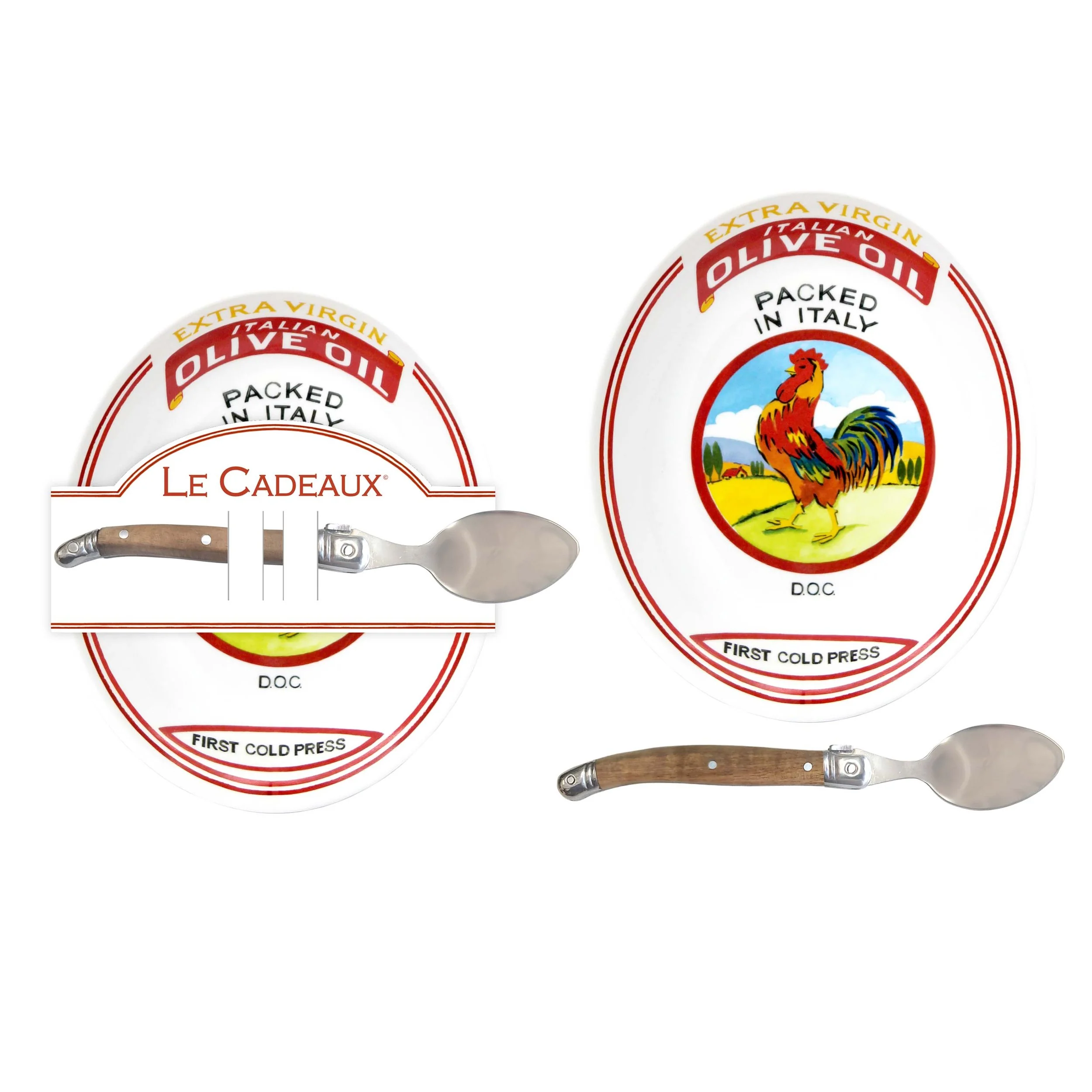 Le Cadeaux Melamine Vintage Olive Bowl Gift Set  – Assorted - Each Sold Separately - Image 4