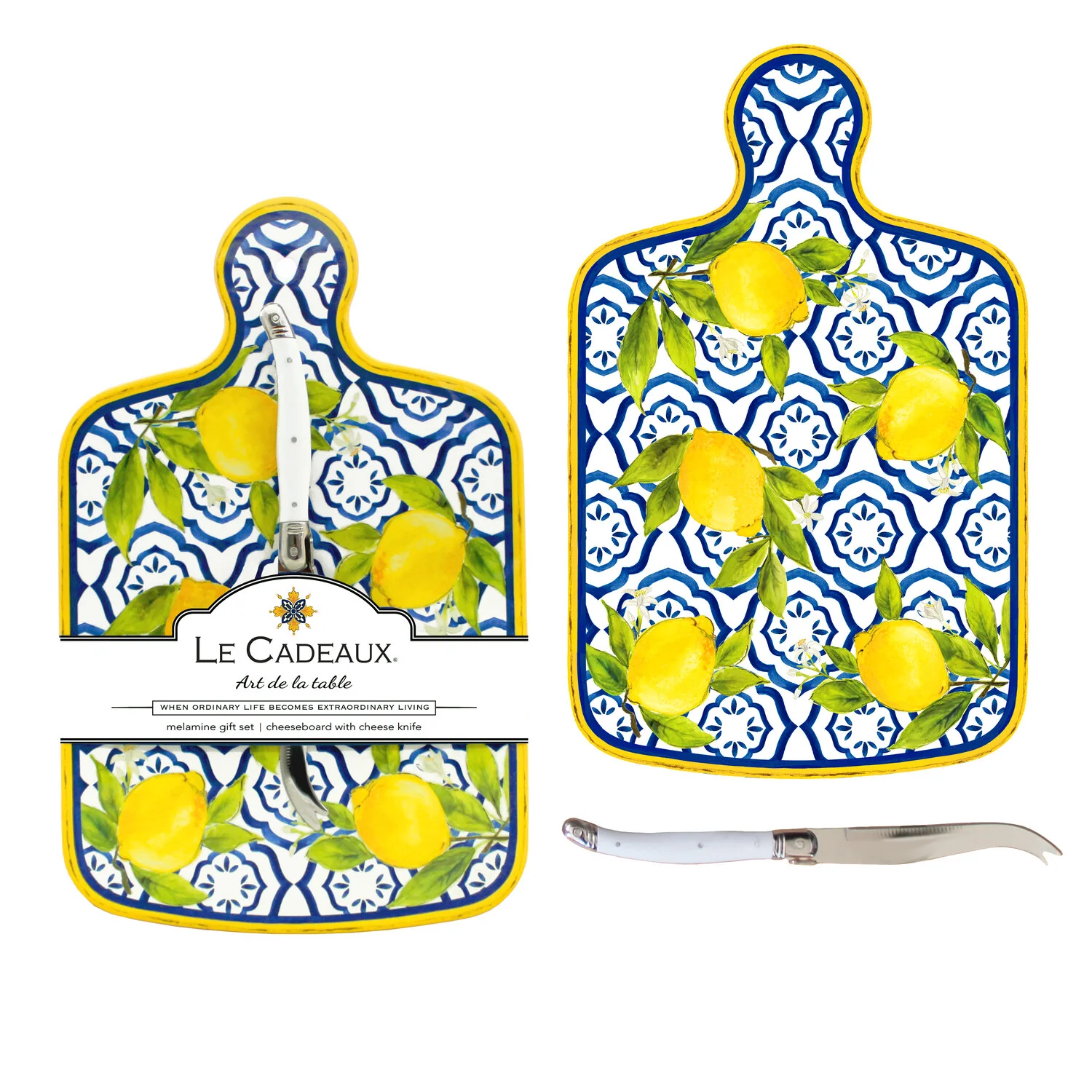 Le Cadeaux Palermo Cheese Board Gift Set - Image 2