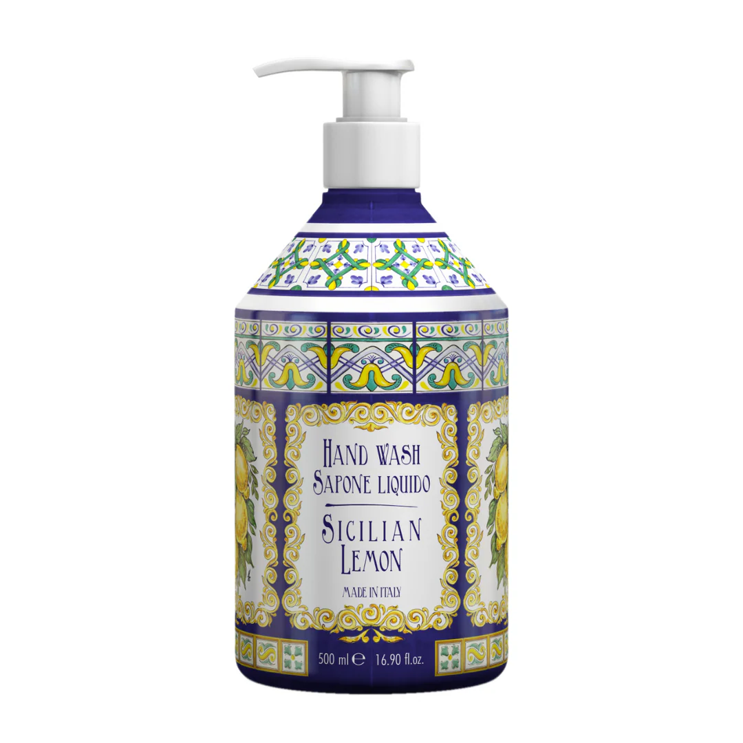 Le Cadeaux Rudy Handsoap Made In Italy – Sicilian Lemon – 16.9 oz.