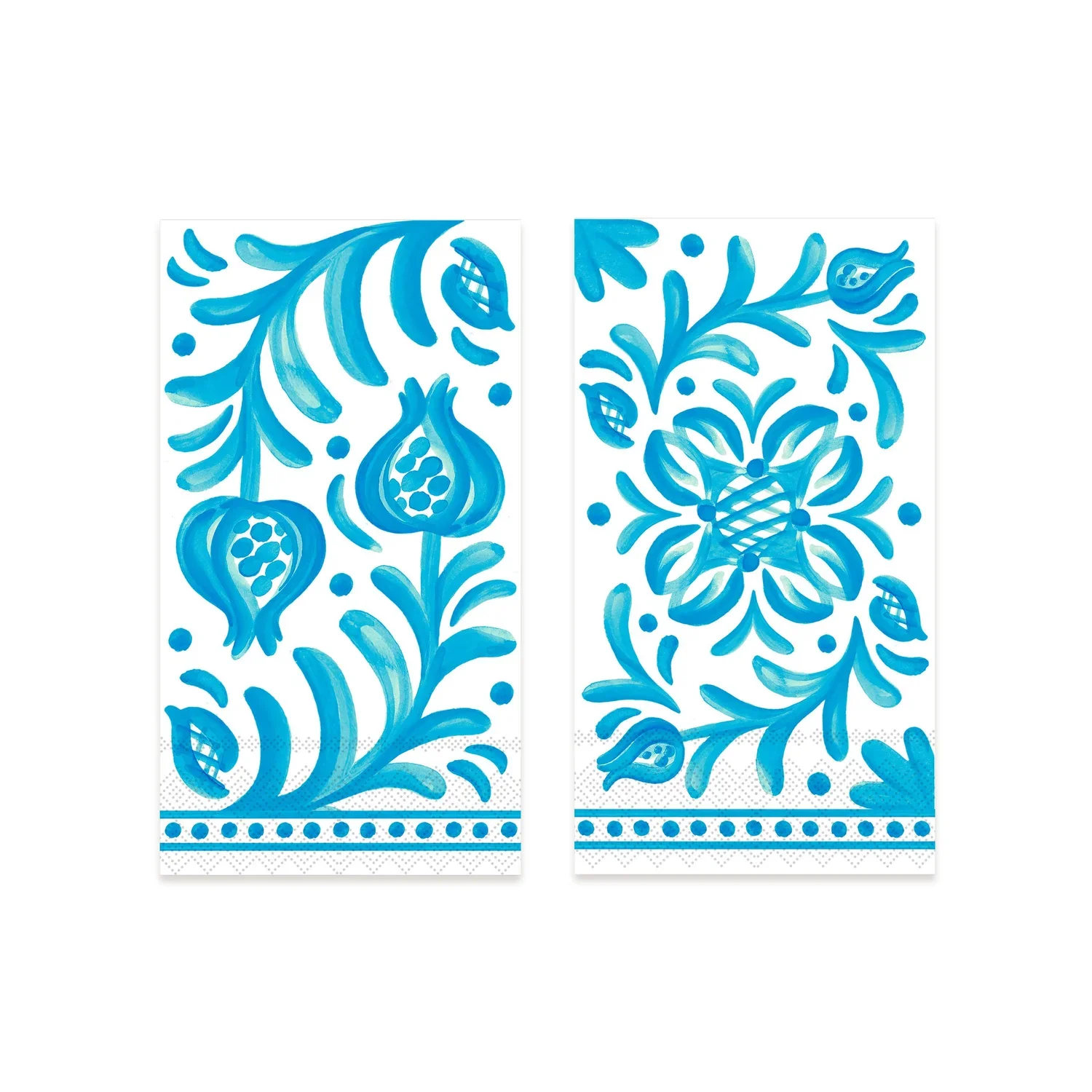 Le Cadeaux Sicily Teal Guest Napkins – Pack of 15 – Sicily Teal - Image 3