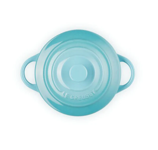 Le Creuset Mini Round Cocotte – 8oz. – Caribbean - Image 2