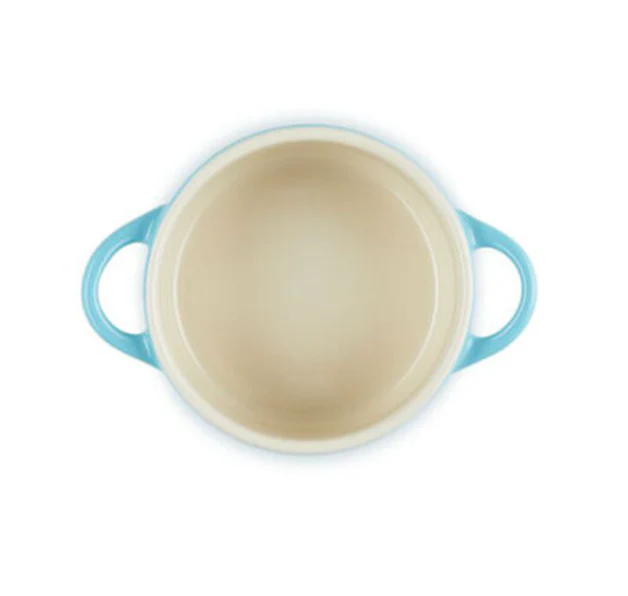 Le Creuset Mini Round Cocotte – 8oz. – Caribbean - Image 3