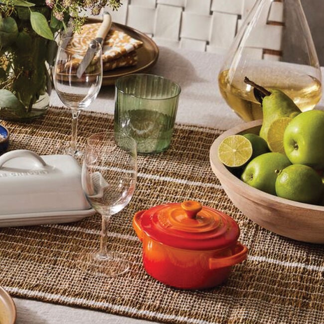 Le Creuset Mini Round Cocotte – 8oz. – Flame - Image 3