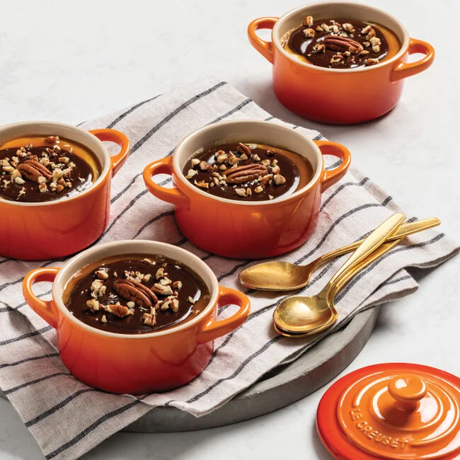 Le Creuset Mini Round Cocotte – 8oz. – Flame - Image 4
