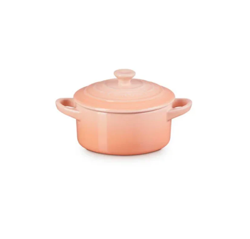Le Creuset Mini Round Cocotte – 8oz. – Peche - Image 2