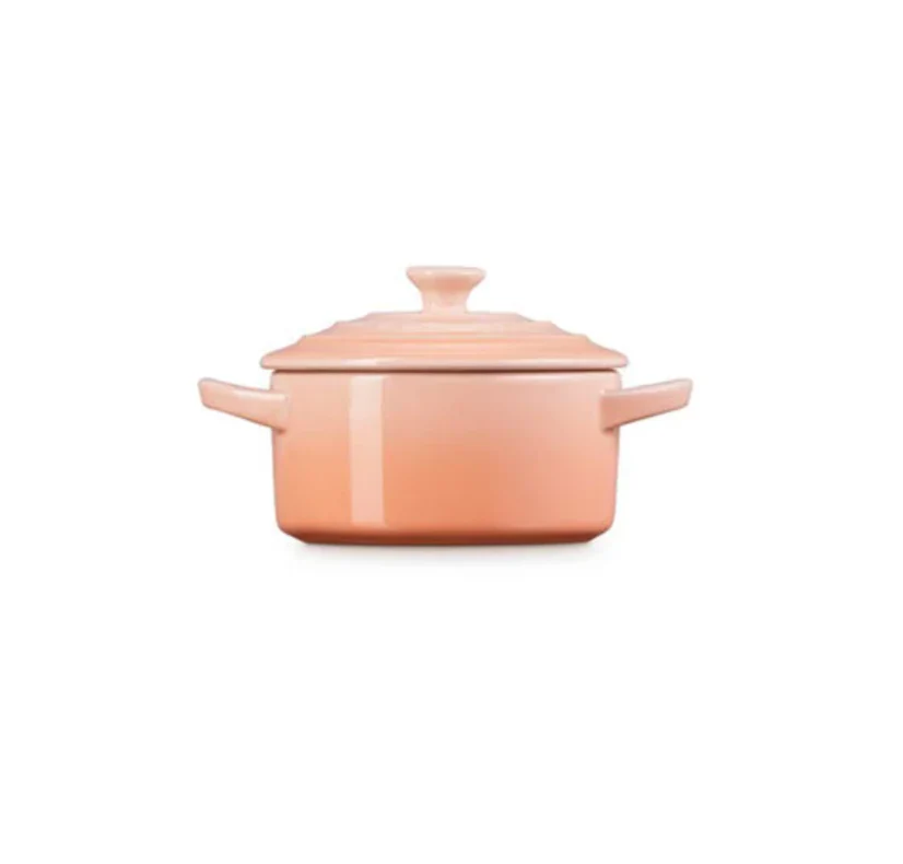 Le Creuset Mini Round Cocotte – 8oz. – Peche - Image 3