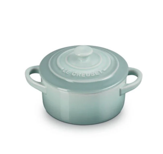 Le Creuset Mini Round Cocotte – 8oz. – Sea Salt
