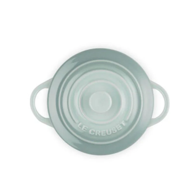 Le Creuset Mini Round Cocotte – 8oz. – Sea Salt - Image 4