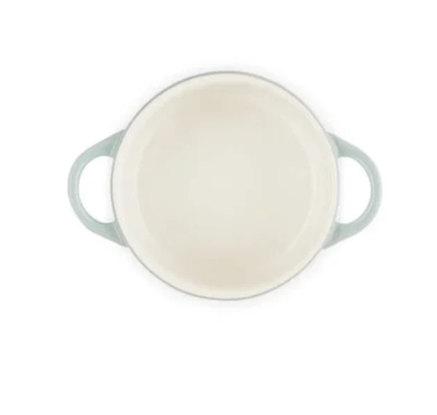 Le Creuset Mini Round Cocotte – 8oz. – Sea Salt - Image 5