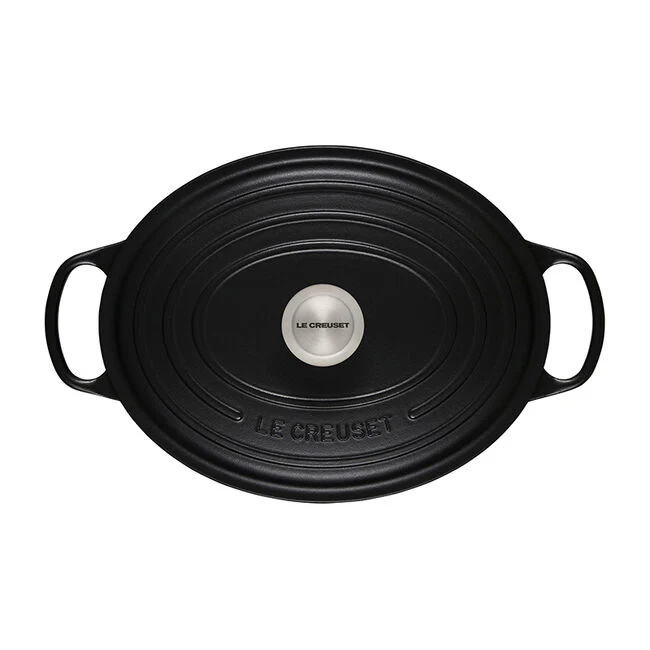 Le Creuset Oval Dutch Oven – 6.75 QT – Licorice - Image 3