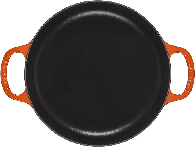 Le Creuset Signature Cast Iron Everyday Pan – SPECIAL – 11" – Flame - Image 3