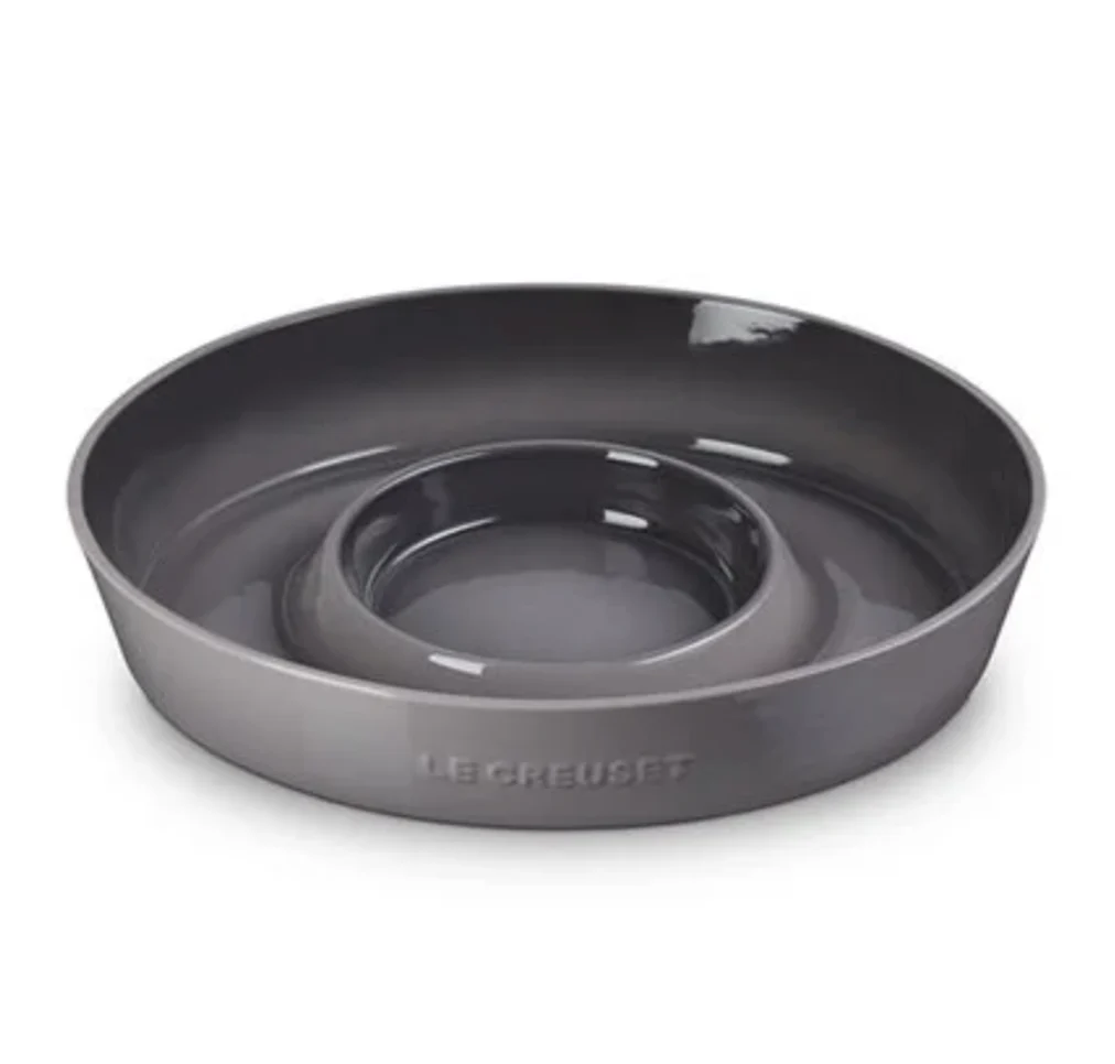 Le Creuset Signature Oval Chip & Dip Platter – Oyster