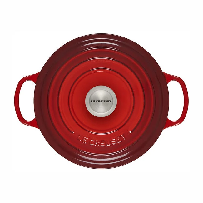 Le Creuset Signature Sauteuse Oven – 3.5QT – Cerise - Image 3