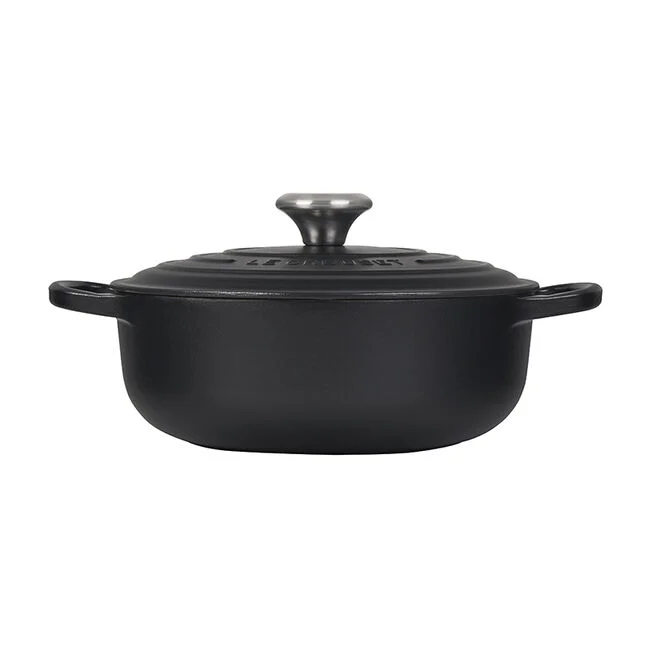 Le Creuset Signature Sauteuse Oven – 3.5QT – Licorice - Image 2