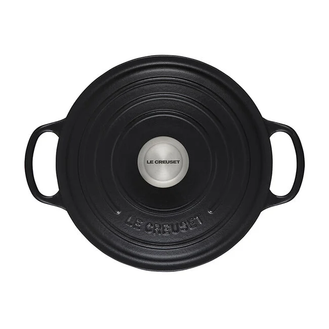 Le Creuset Signature Sauteuse Oven – 3.5QT – Licorice - Image 3