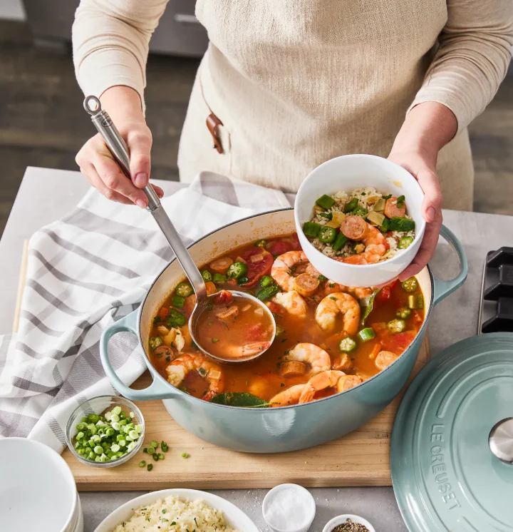Le Creuset Signature – SPECIAL – Oval Dutch Oven – 8 QT – Sea Salt - Image 5